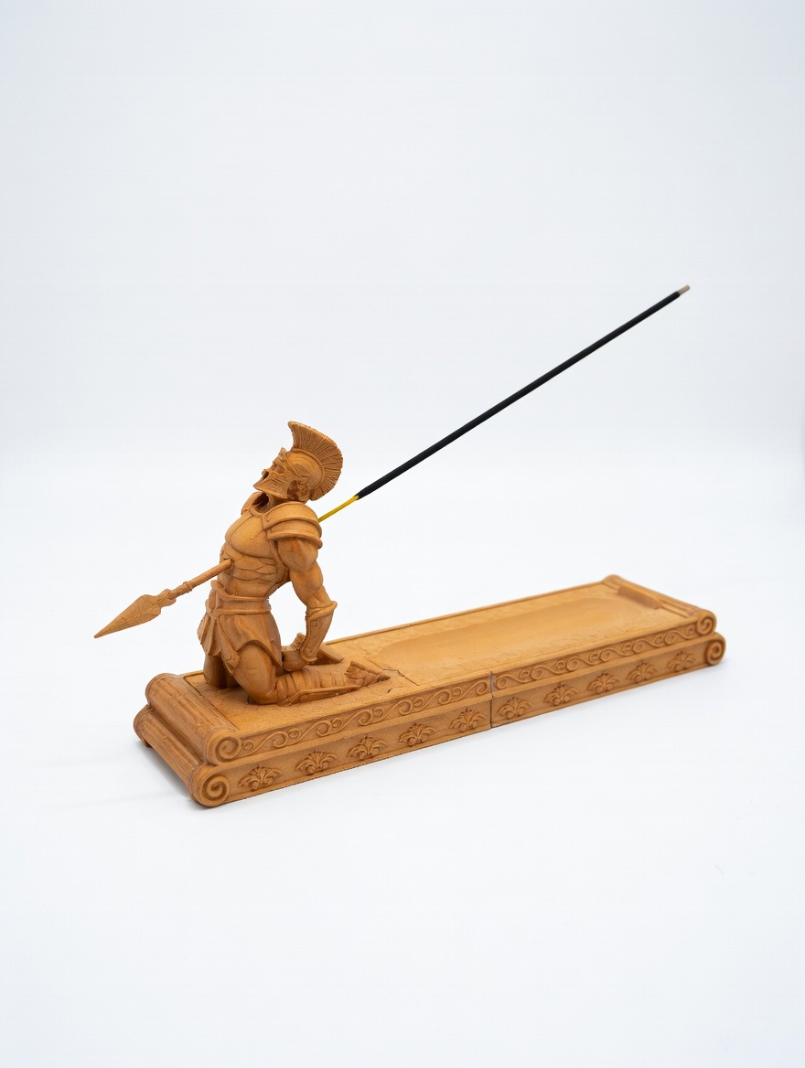 Porte-encens Guerrier Spartiate