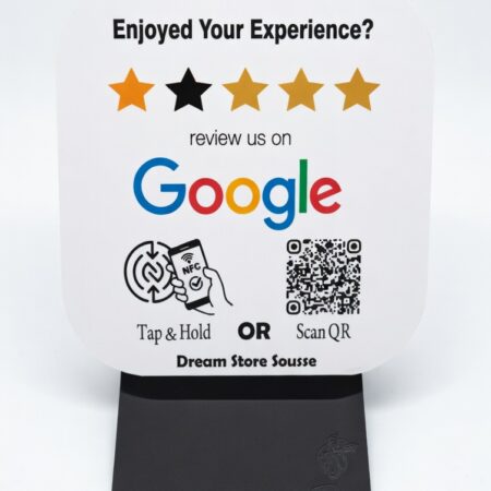 Support Plexiglass QR Code